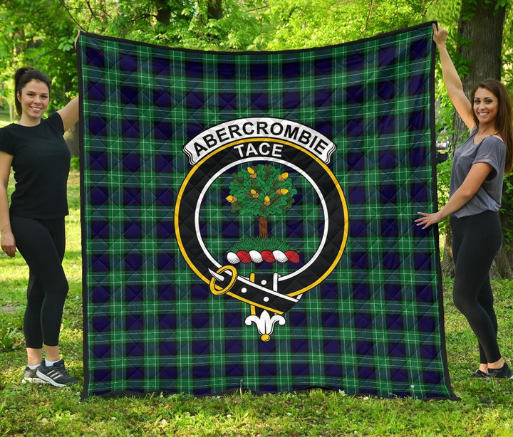 Abercrombie Tartan Clan Badge Quilt TH8