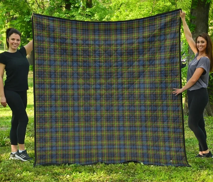 MacLellan Ancient Tartan Premium Quilt | Scottishclans.co