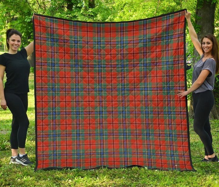MacLean of Duart Ancient Tartan Premium Quilt | Scottishclans.co