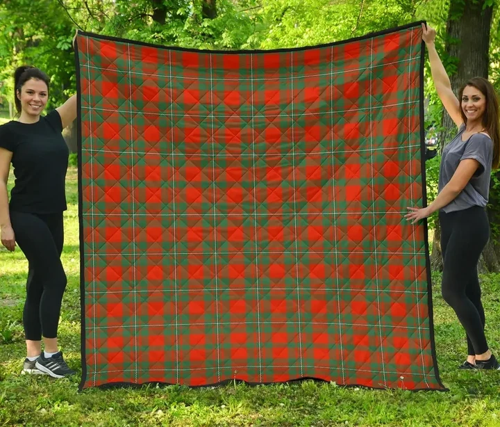 MacGregor Ancient Tartan Premium Quilt | Scottishclans.co