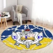 Sigma Gamma Rho Home Round Carpet - Roy Style - J4
