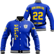 Sigma Gamma Rho (Blue) Baseball Jackets | Africazone.store
