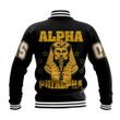 Alpha Phi Alpha Letters Baseball Jacket | Getteestore