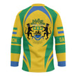 Getteestore Clothing - Gabon Action Flag Hockey Jersey A35