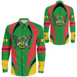 Getteestore Clothing - São Tomé and Príncipe Action Flag Long Sleeve Shirt A35