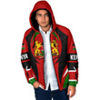 Getteestore Clothing - Kenya Action Flag Padded Hooded Jacket A35