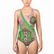 Africa Zone Clothing - AKA Special Women Low Cut Swimsuit A35