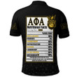 Alpha Phi Alpha Polo Shirts A35 | Africazone .com