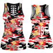 Africazone Clothing - Delta Iota Delta Camo Hollow Tank Top A35 | africazone.store