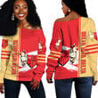 Delta Iota Delta Off Shoulder Sweaters A35 | africazone.store
