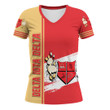 Delta Iota Delta Rugby V-neck T-shirt A35 | africazone.store