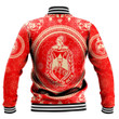 Delta Sigma Theta Floral Pattern Baseball Jackets A35 | Africazone.store