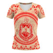 Delta Sigma Theta Rugby V-neck T-shirt A35 | africazone.store