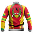 Africazone Clothing - Guinea Action Flag Baseball Jacket A35