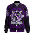 Kappa Lambda Chi Floral Pattern Thicken Stand- Collar Jacket A35 | Africazone.store