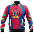 Africazone Clothing - Nambia Action Flag Baseball Jacket A35