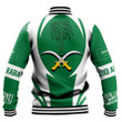 Africazone Clothing - Saudi Arabia Action Flag Baseball Jacket A35