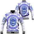 Africazone Clothing -  Zeta Phi Beta Floral Pattern Baseball Jackets A35 | Africazone.store