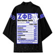Zeta Phi Beta Kimono A35 | africazone.store