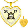 Africazone Necklace - Lambda Phi Alpha Luxury Necklace Heart A35