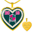 Africazone Necklace - Sigma Phi Psi Luxury Necklace Heart A35