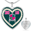 Africazone Necklace - Sigma Phi Psi Luxury Necklace Heart A35  | Africazone.store