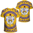 Africazone Clothing -  Sigma Gamma Rho Floral Pattern T-   shirt A35 | Africazone
