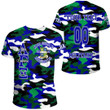(Custom) Africazone Clothing - Alpha Gamma Xi Camo T-shirt A35
