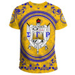 Africazone Clothing - Sigma Gamma Rho Floral Pattern T-  shirt A35