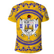 Africazone Clothing - Sigma Gamma Rho Floral Pattern T-  shirt A35