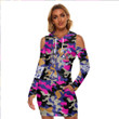 Nu Psi Zeta Camo  Women's Tight Dress A35 |Africazone.store