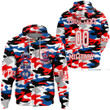 Alpha Omega Phi  Camo Zip Hoodie A35 |Africazone.store