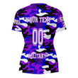 Lambda Psi Alpha Camo Rugby V-neck T-shirt A35 |africazone.store