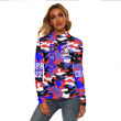 Sigma Phi Psi Camo Women's Stretchable Turtleneck Top A35 |Africazone.store