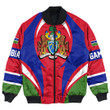 Getteestore Clothing - Gambia Action Falg Bomber Jacket A35