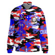 Sigma Phi Psi Camo Thicken Stand-Collar Jacket A35 |Africazone.store