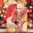 Africa Zone Candle Holder -  Delta Sigma Theta  Sorority Special Girl Candle Holder | africazone.store
