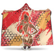 Africa Zone Hooded Blanket -  Delta Sigma Theta  Sorority Special Girl Hooded Blanket | africazone.store
