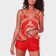 Africa Zone Clothing - Delta Sigma Theta Floral Pattern Camisole A35