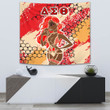 Africa Zone Tapestry -  Delta Sigma Theta  Sorority Special Girl Tapestry | africazone.store
