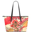 Africa Zone Leather Tote -  Delta Sigma Theta  Sorority Special Girl Leather Tote | africazone.store
