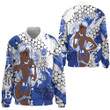 Africa Zone Clothing - Zeta Phi Beta Sorority Special Girl Thicken Stand-Collar Jacket A35 | Africa Zone
