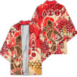 Africa Zone Clothing - Delta Sigma Theta Sorority Special Girl Kimono A35 | Africa Zone