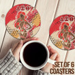 Africa Zone Coasters (Sets of 6) -  Delta Sigma Theta  Sorority Special Girl Coasters | africazone.store
