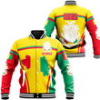 1sttheworld Clothing - Guinea Active Flag Baseball Jacket A35