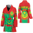 1sttheworld Clothing -Mauritania Active Flag Bath Robe A35