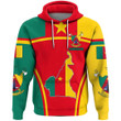 1sttheworld Clothing - Cameroon Active Flag Hoodie A35