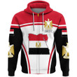 1sttheworld Clothing - Egypt Active Flag Zip Hoodie A35