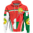 1sttheworld Clothing - Madagascar Active Flag Zip Hoodie A35