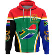 1sttheworld Clothing - South Africa Active Flag Zip Hoodie A35
